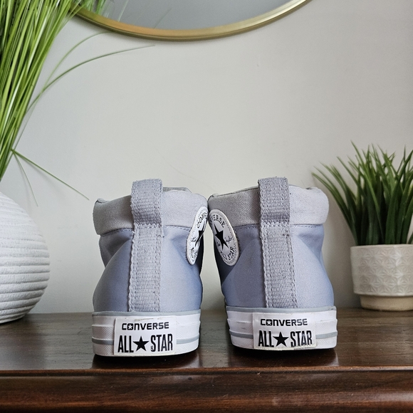 Converse Chuck Taylor Street Mid Casual Sneakers from Finish Line Gray M 10/W 12 - Picture 4 of 16